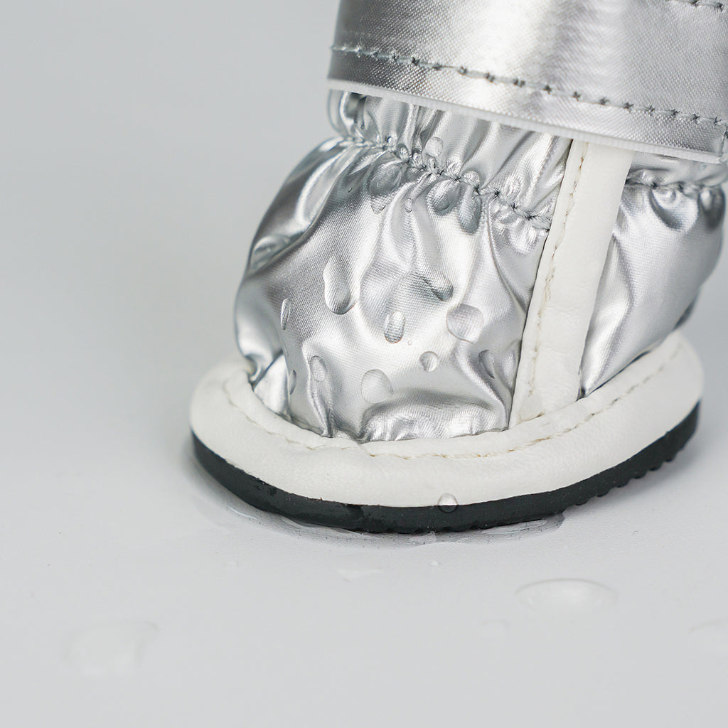 Chaussures de chien d'hiver Teddy Bichon Schnauzer Petites bottes de chien de neige imperméables Et Antifr