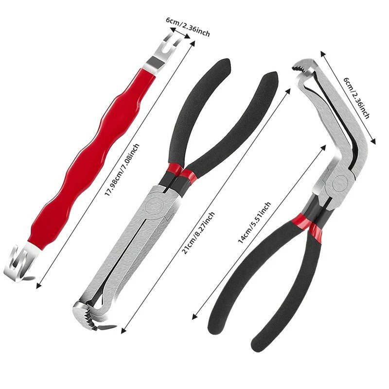 3x Pinces de déconnexion de connecteur électrique pour les voitures Automotive Plug Removal Plier