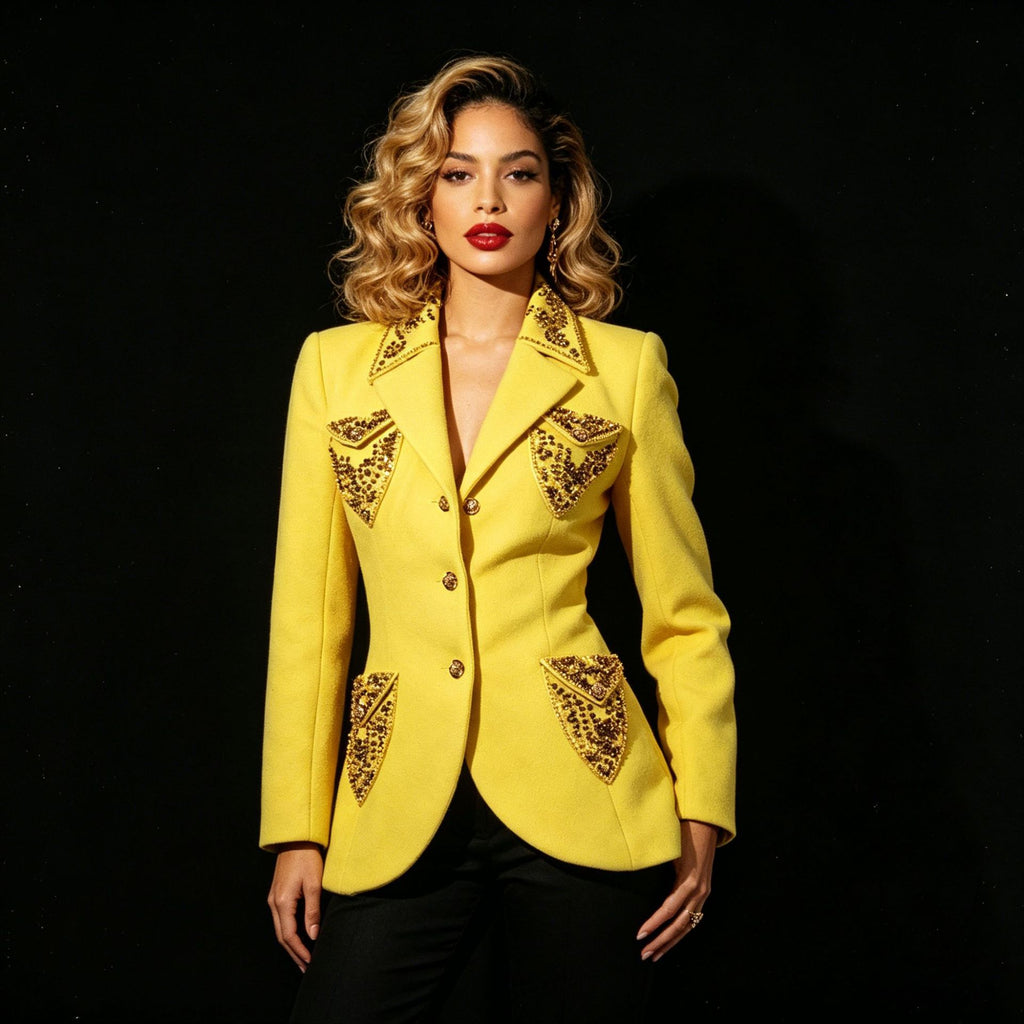 Veste de costume professionnel tailleur d'automne pour les femmes
