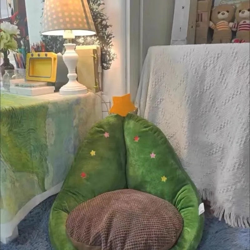 Plancher de Noël Coussin Lazy Pouf Noël