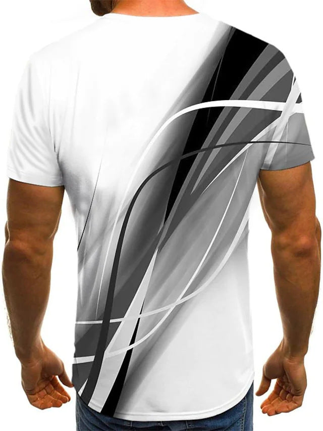T-shirt sport masculin à manches courtes
