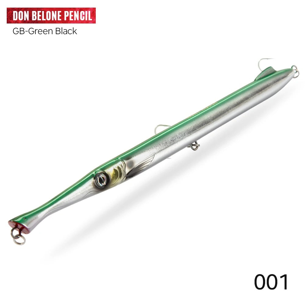 Pêche Slow Shake Pencil submergé Jinqiang Lure Eau de mer
