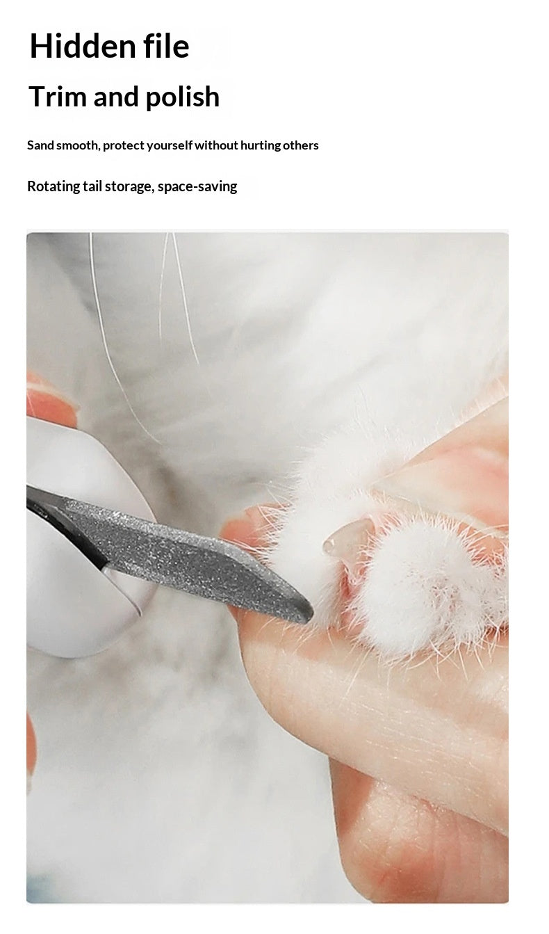 Pince à ongles LED rechargeable