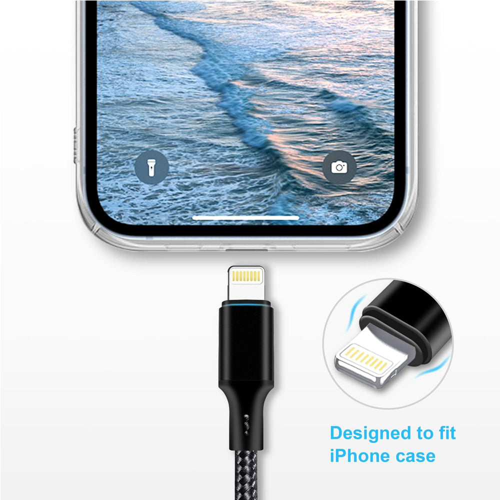 150cm 180cm câble de charge USB Un Pple MFi certifié