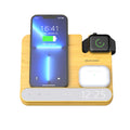 Casque de téléphone intelligent Chargeur sans fil trois en un