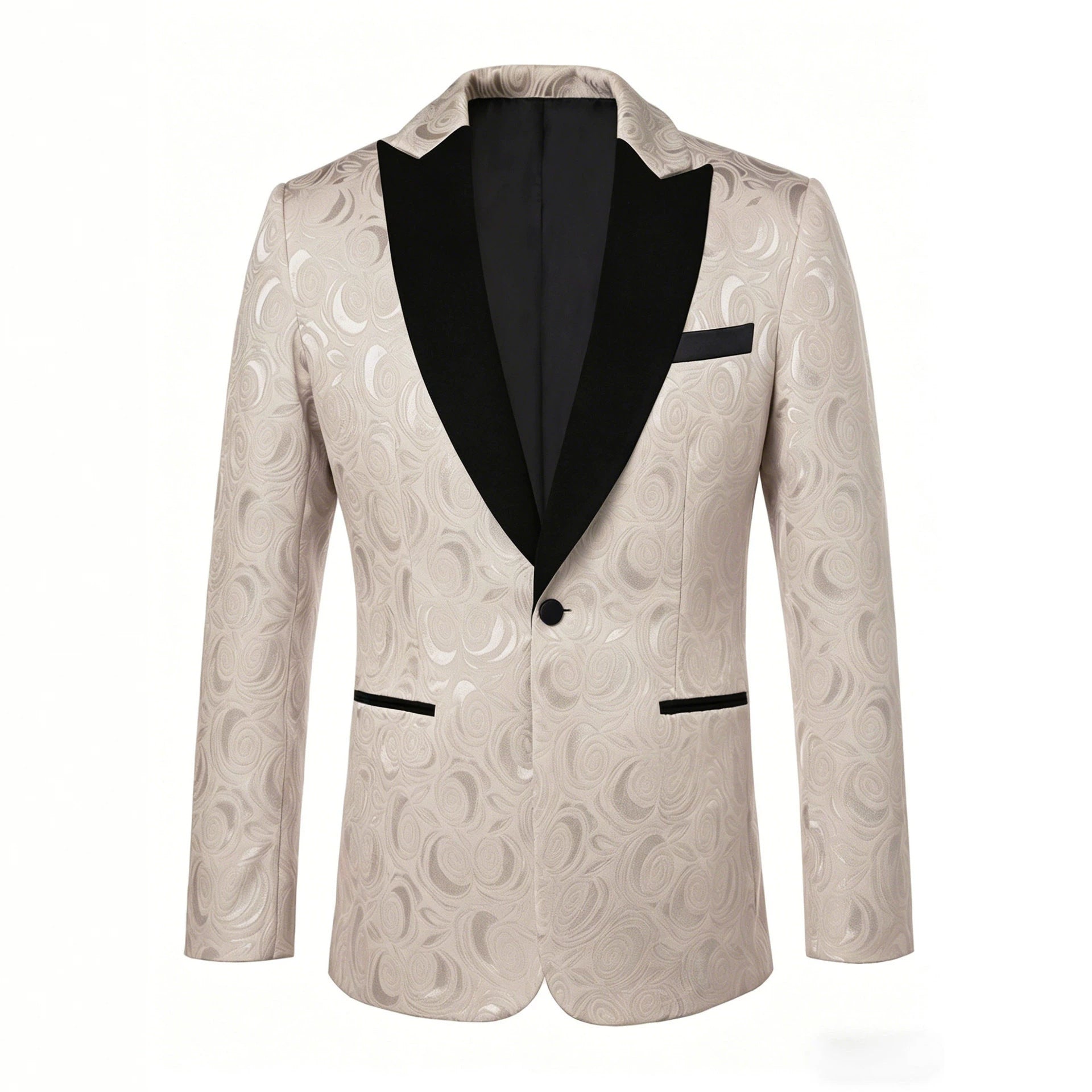 Homme Élégant costume formel Jacquard pour banquets Et les fêtes