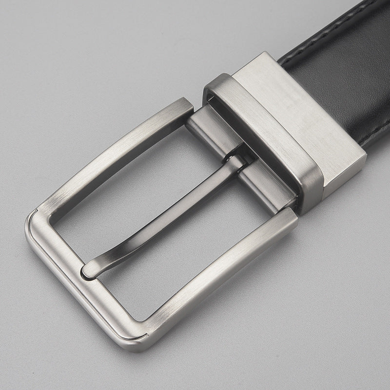 Gentleman Business Style en cuir homme Business Rotation épingle ceinture