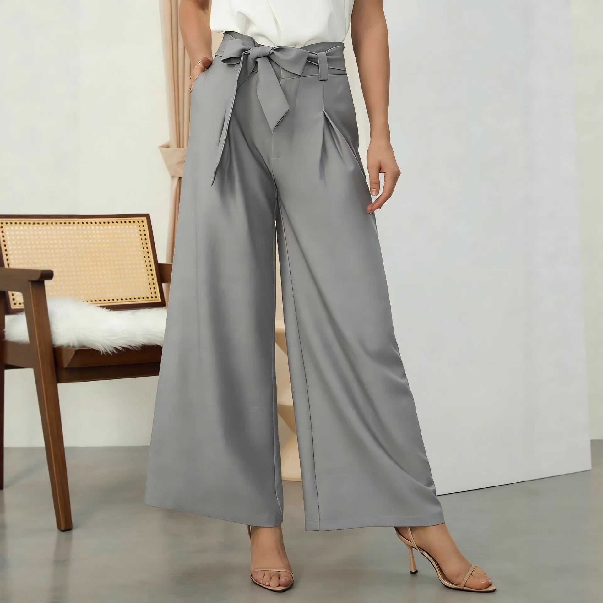 Pantalons tendance en dentelle de service