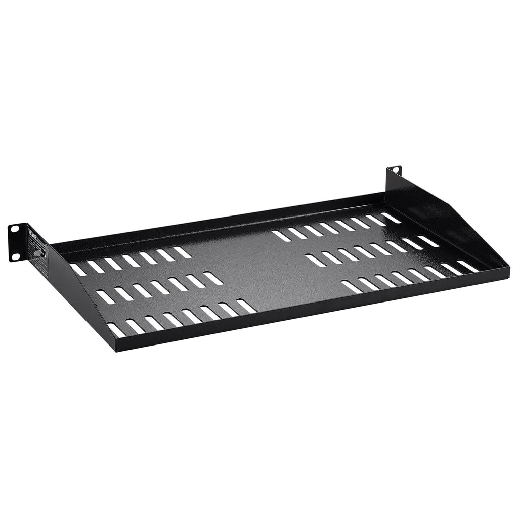 VEVOR 2PCS 1U Serveur Plateau Profondeur Éventé Plateau de support de rack