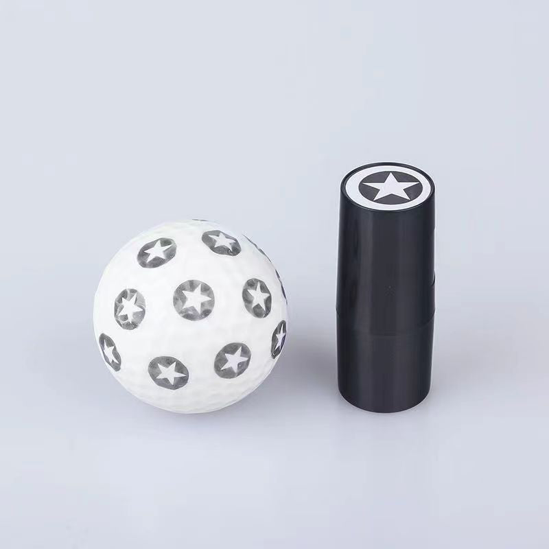 Timbre en plastique pour balles de golf