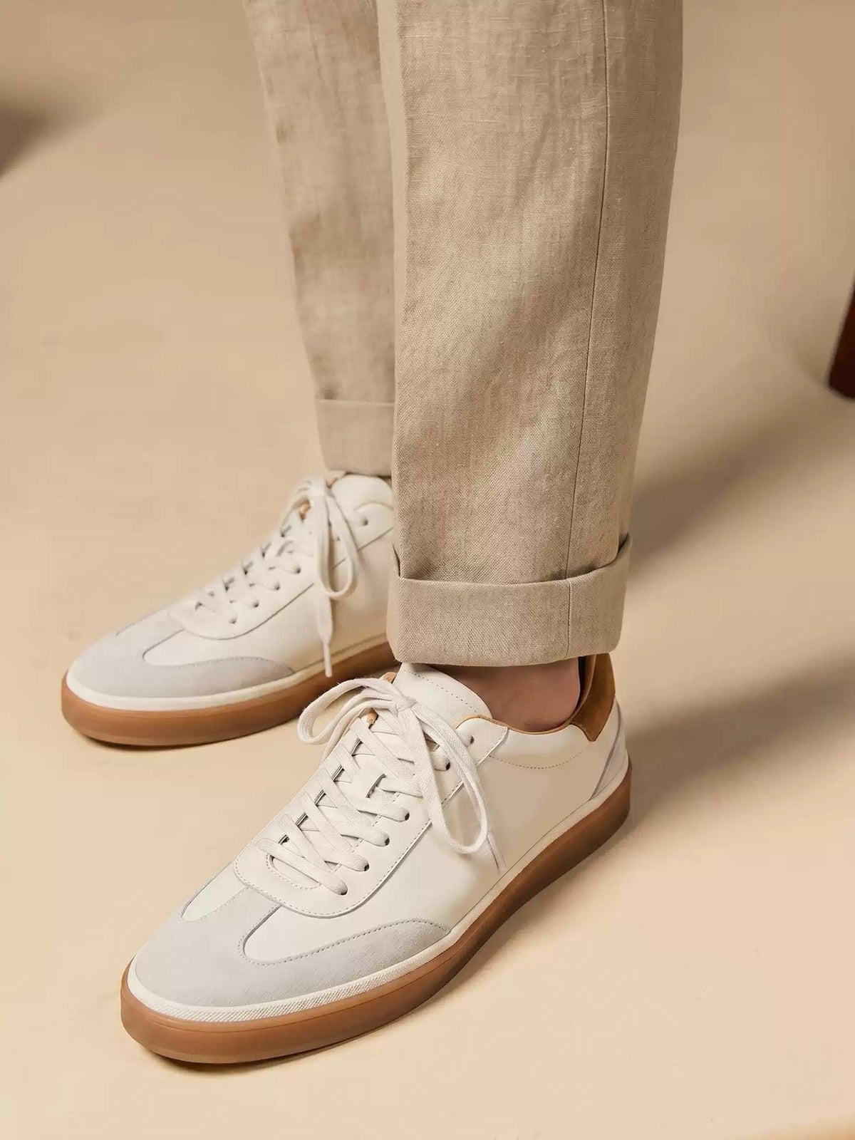 Casual Preppy style Versatile Vintage Bas-top chaussures pour hommes