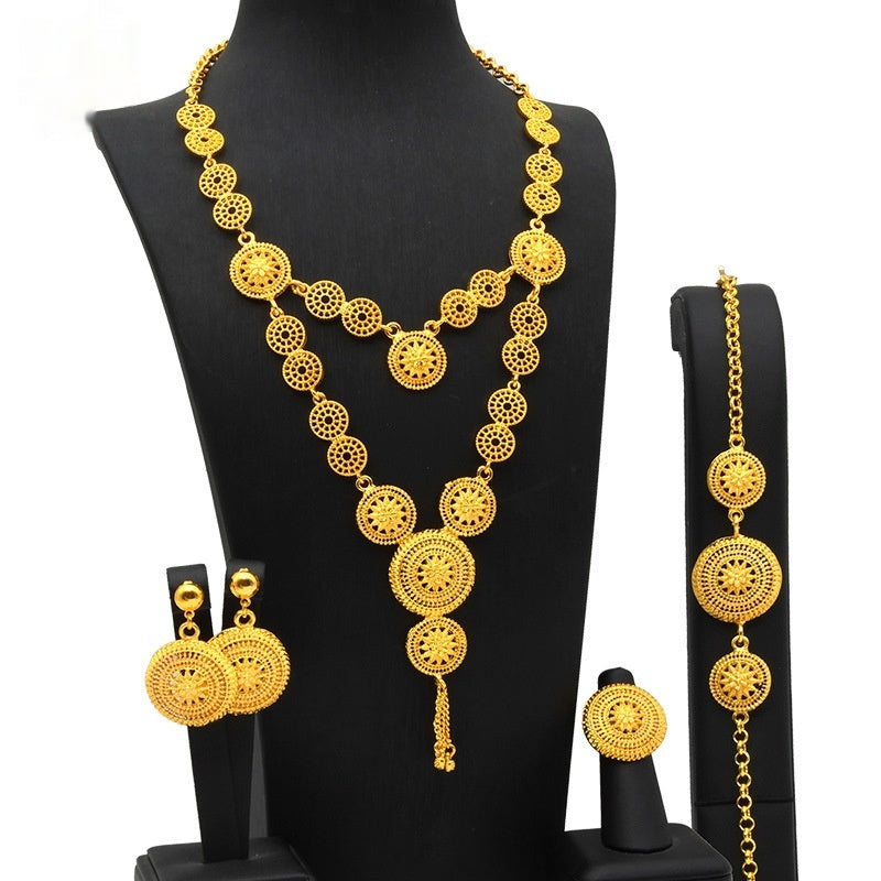 Accessoires de mariage Collier Bracelet Boucles d'oreilles