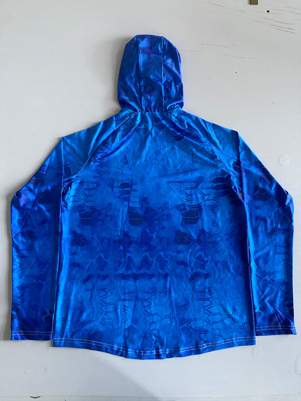 Pêche Hoodie UPF 50 anti UV voile chemise Surf couverture visage cou été hommes manches longues