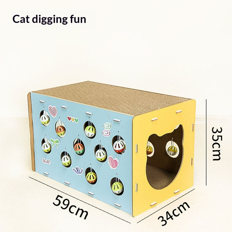 Jouet de digging de chat & Planche de scratcher