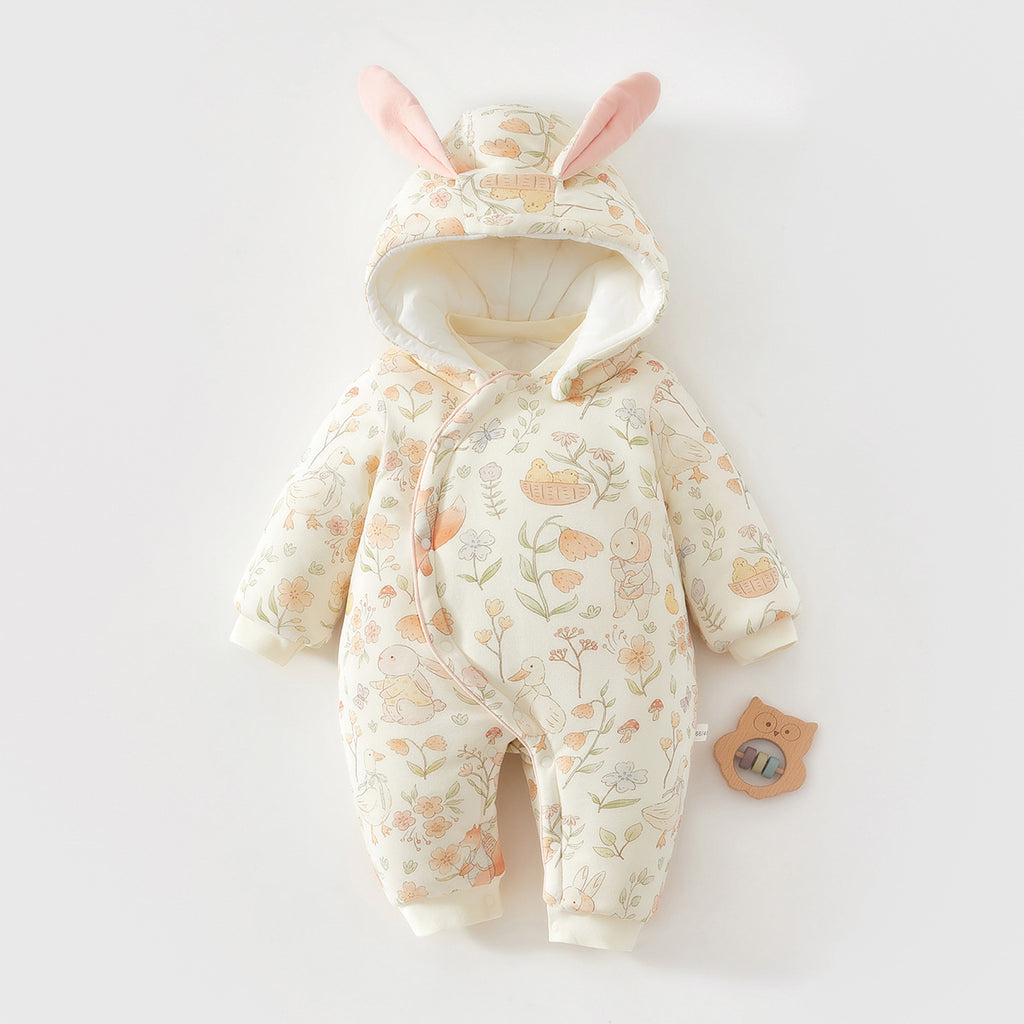 Les années épaisses Jour Onesie avec un capot pour l'usure extérieure