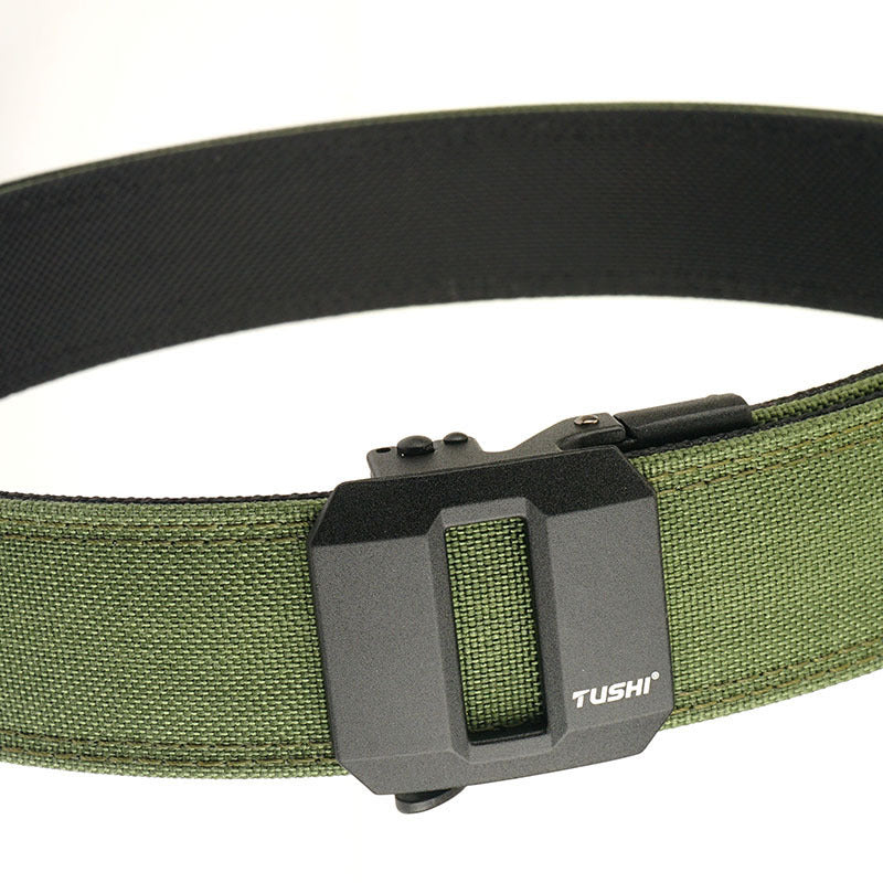 Ceinture de pistol de tir automatique à double couche durcie