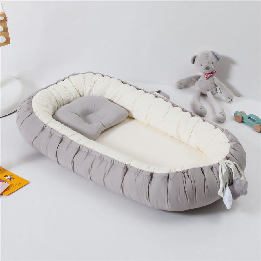 Changer Oreiller bébé Oreiller Voyage Lit bébé pliable Lavable