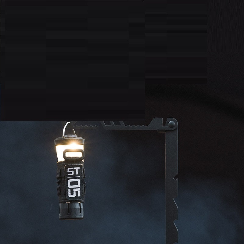 Support de lampe réglable multipaires en acier inoxydable