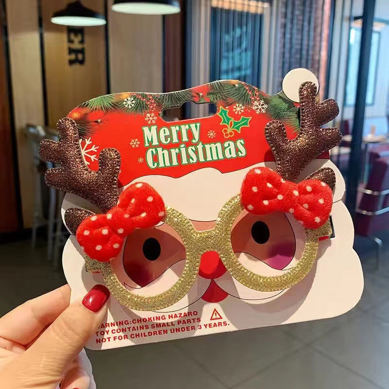 Verres de Noël Cadre Santa Claus Xmas Eyewear