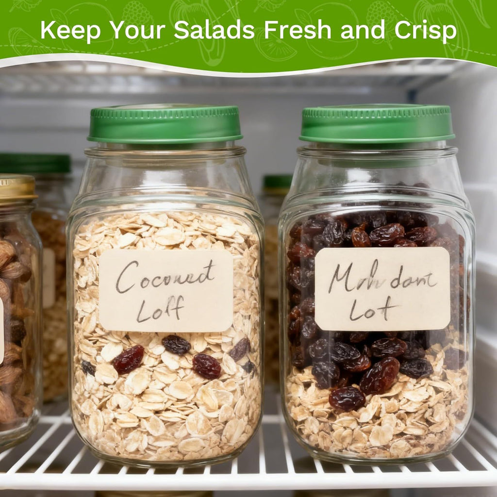 Conteneur de salade avec ouverture latérale
