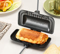 Plateau de cuisson en alliage d'aluminium double côté pour cuisine de ménage