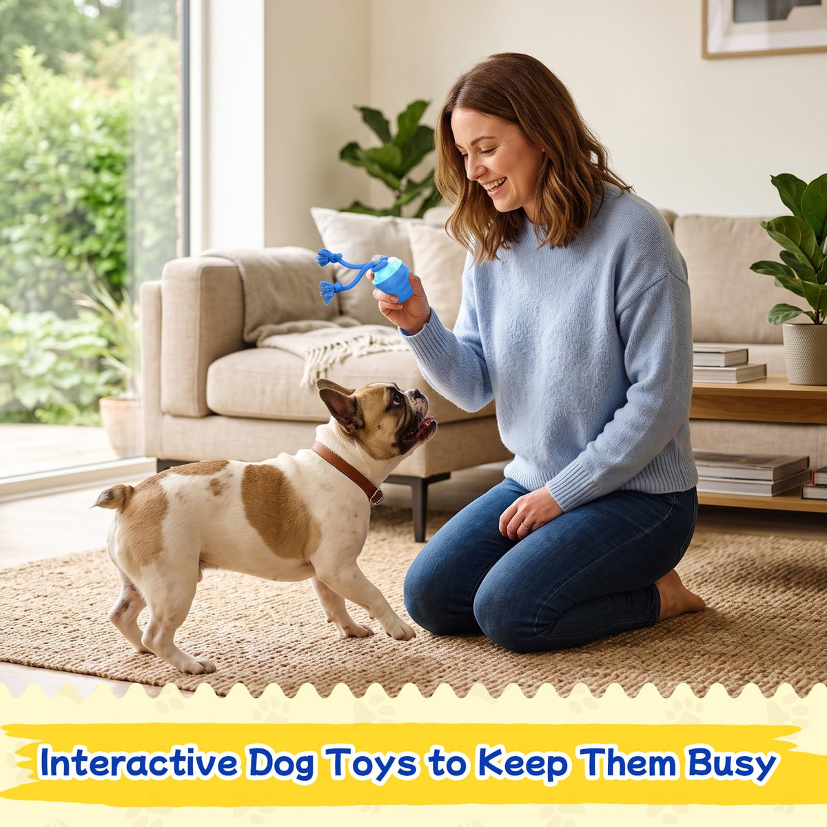 Jouets interactifs pour chiens