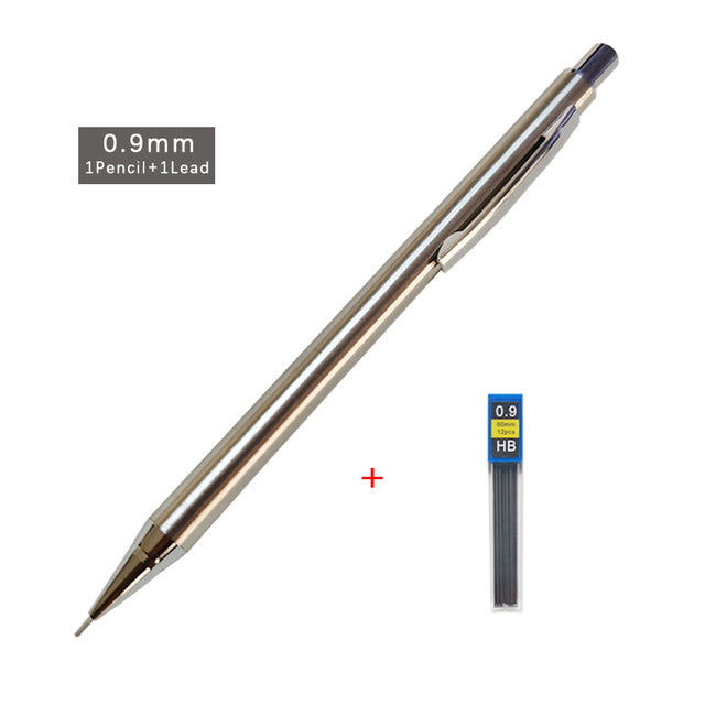 Fournitures d'écriture de l'école de crayon automatique en métal