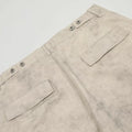 Pantalons de fret à l'impression de marbre pour hommes