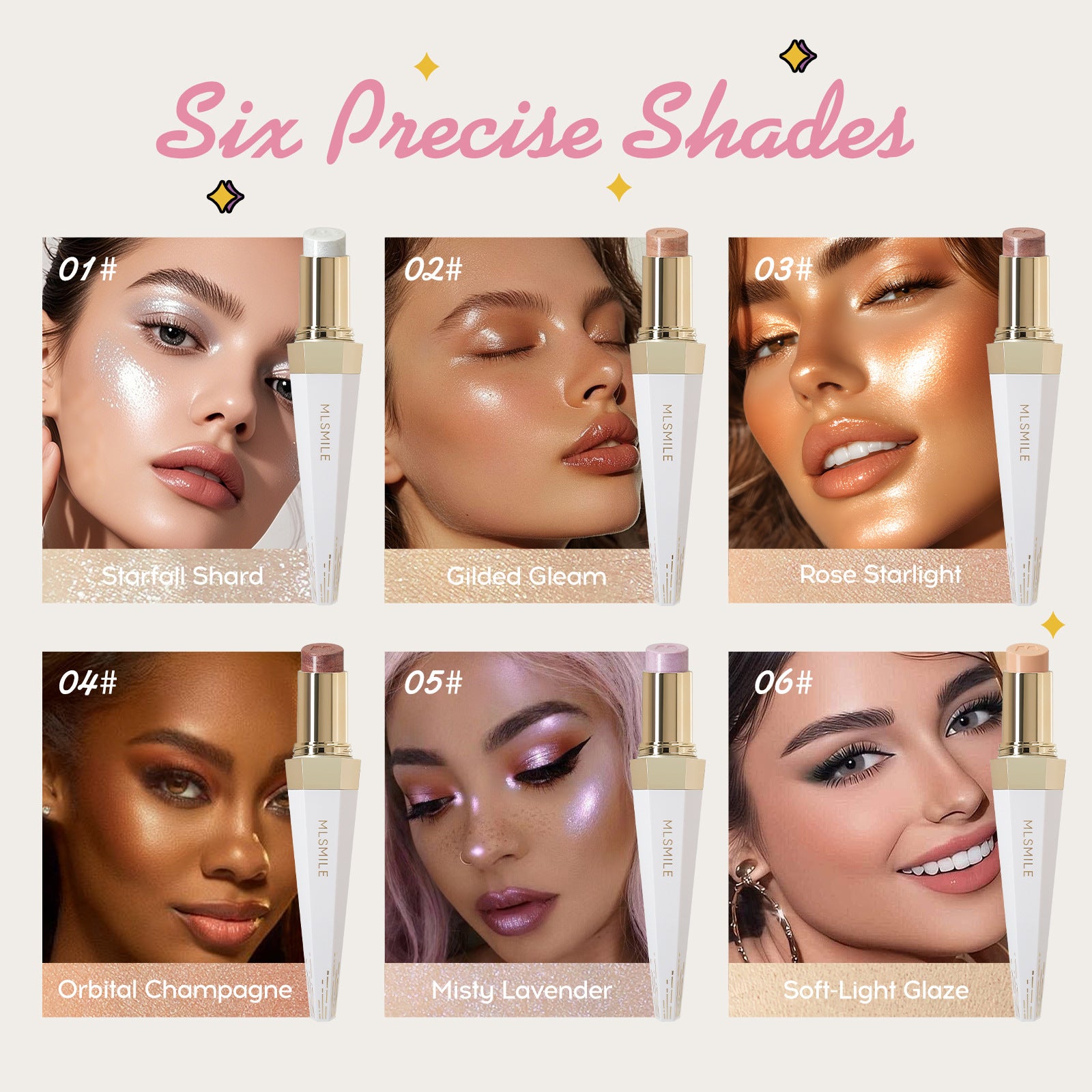 Bâton en surbrillance Set Skin-Tone Contour Brightening Stick