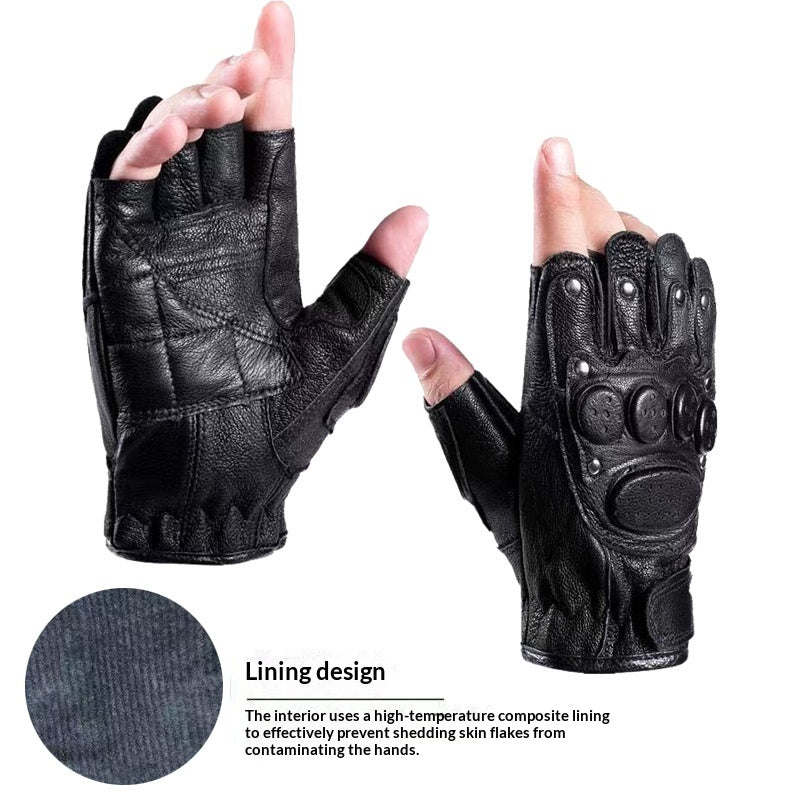 Entraînement tactique extérieur Gants en cuir non glissants