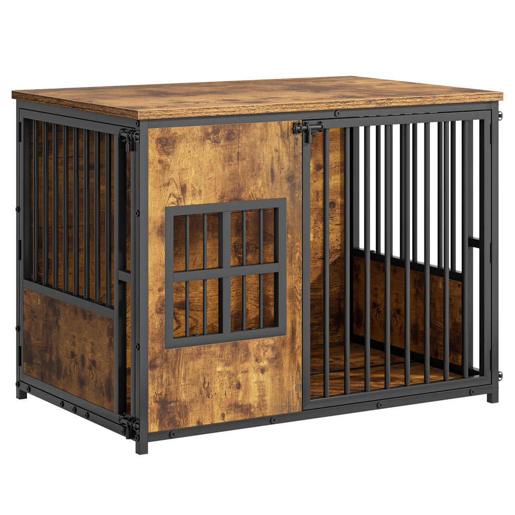 Meubles de caisse de chien en bois