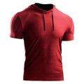 Basketball d'été à capuche Sportwear Homme manches courtes