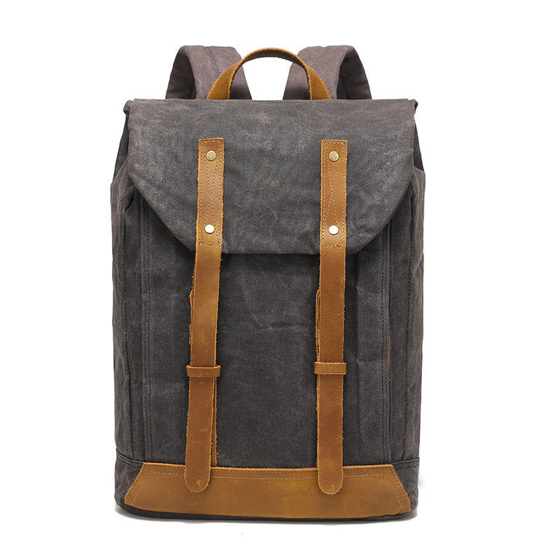 Outdoor Canvas Waterproof Sports Travel Sac à dos