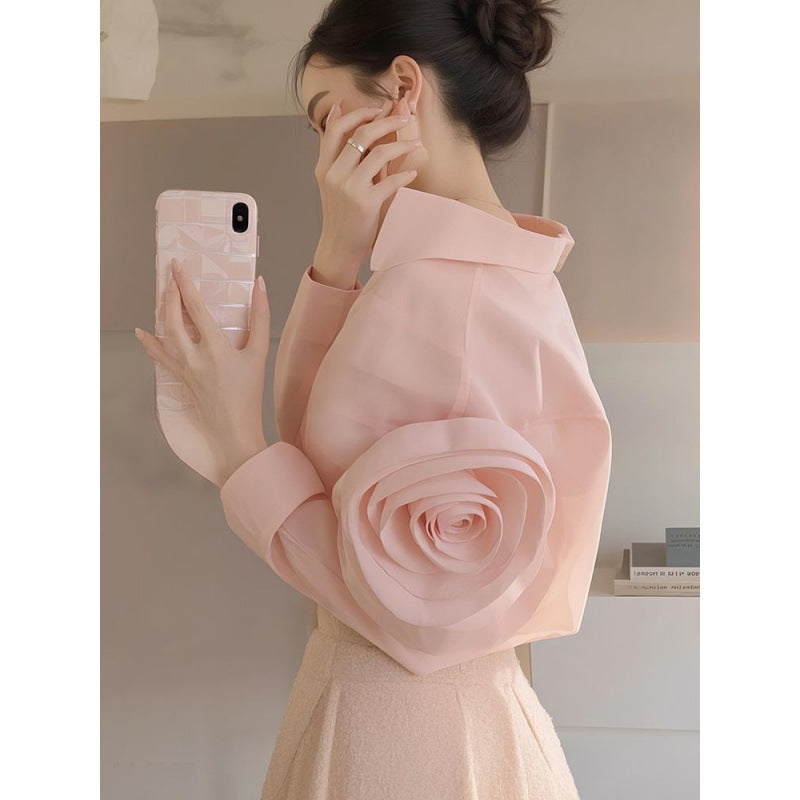Femmes Style français Élégant Dopamine Top