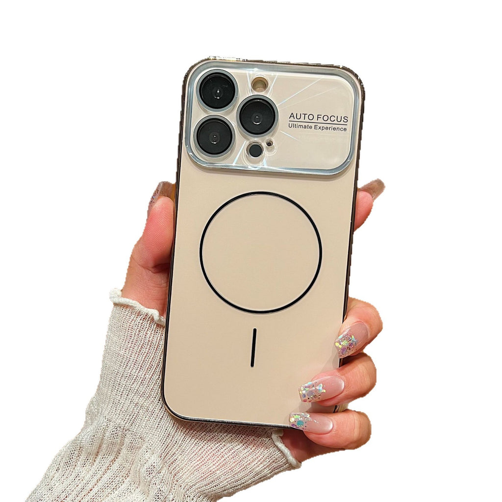 Boîtier de téléphone magnétique à grande longueur d'onde à coupe laser