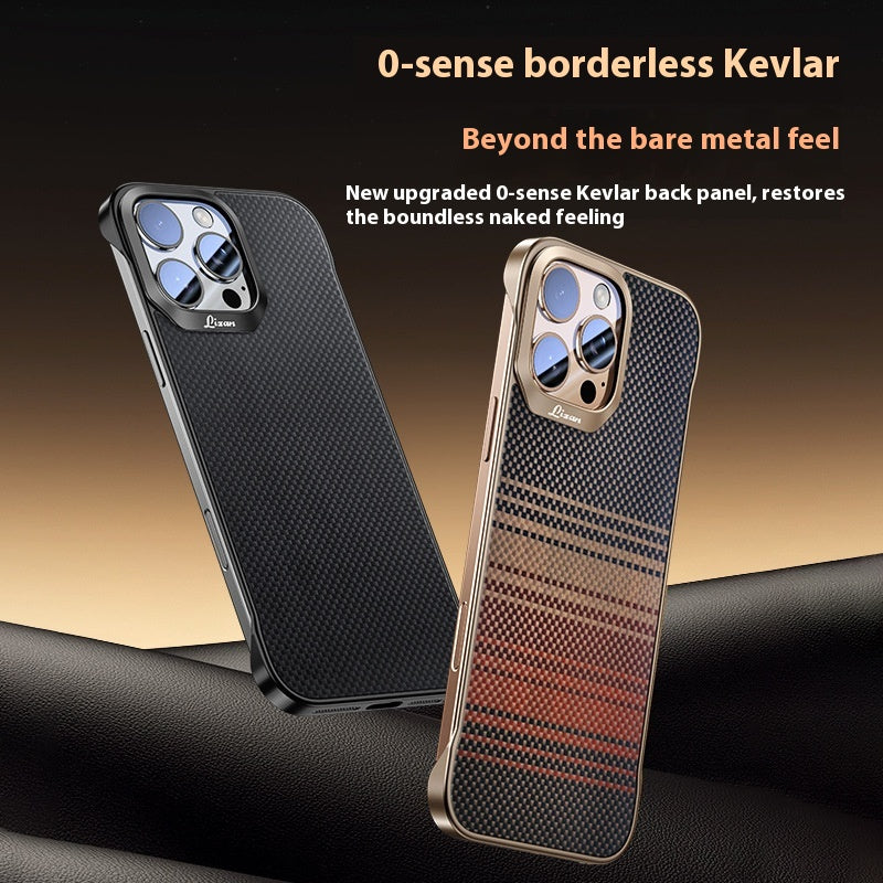 Kevlar Texture Magnetic Protective Cover Carbon Fibre