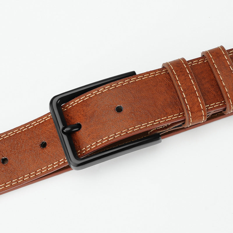 Retro Style Ceinture en Cuir Homme Nouveau