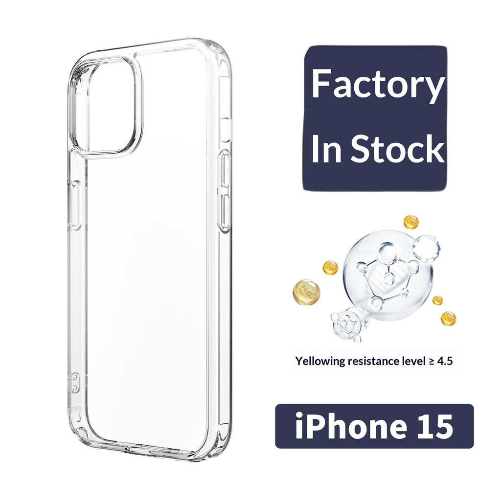 Corps complet transparent Drop preuve téléphone Case