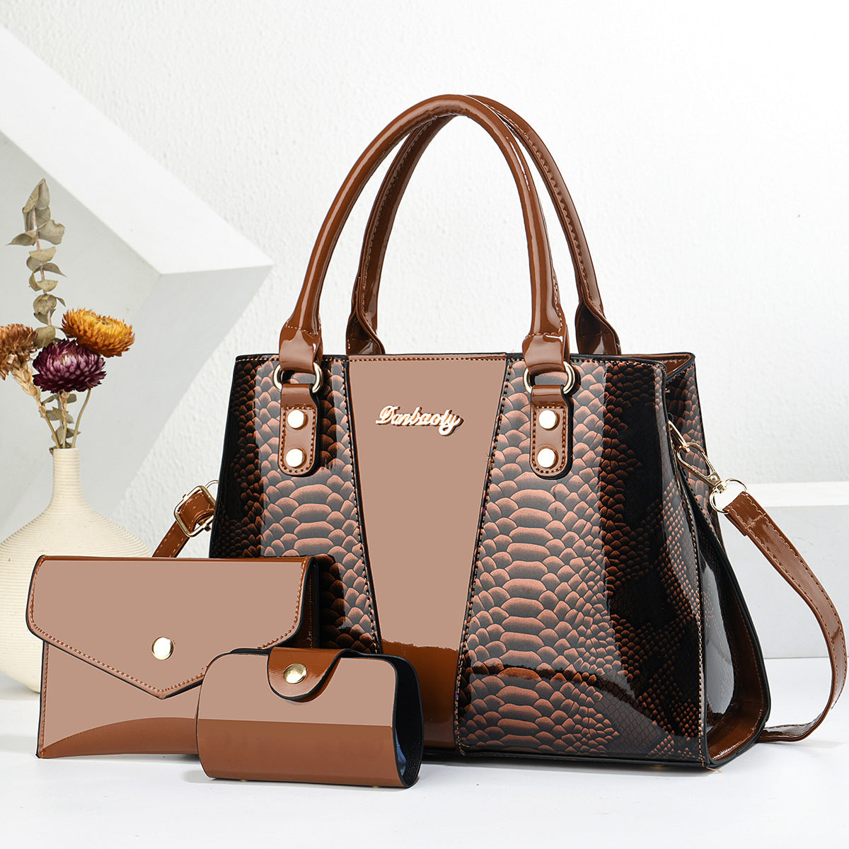 Sac à bandoulière tendance à grande capacité