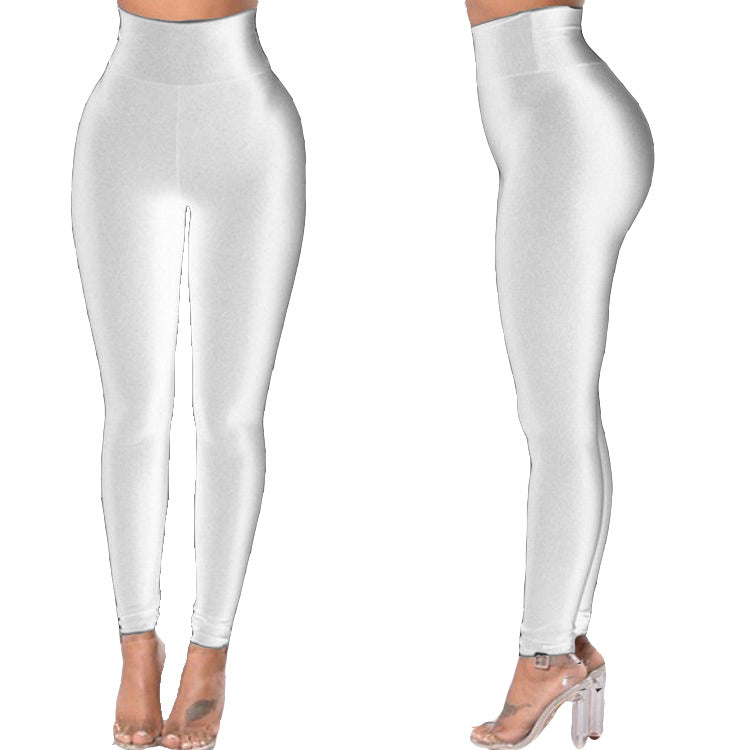 Été High Waist Haute Élastique Loisirs Sports Yoga Course à pied Yiwu Leggings Femmes mince
