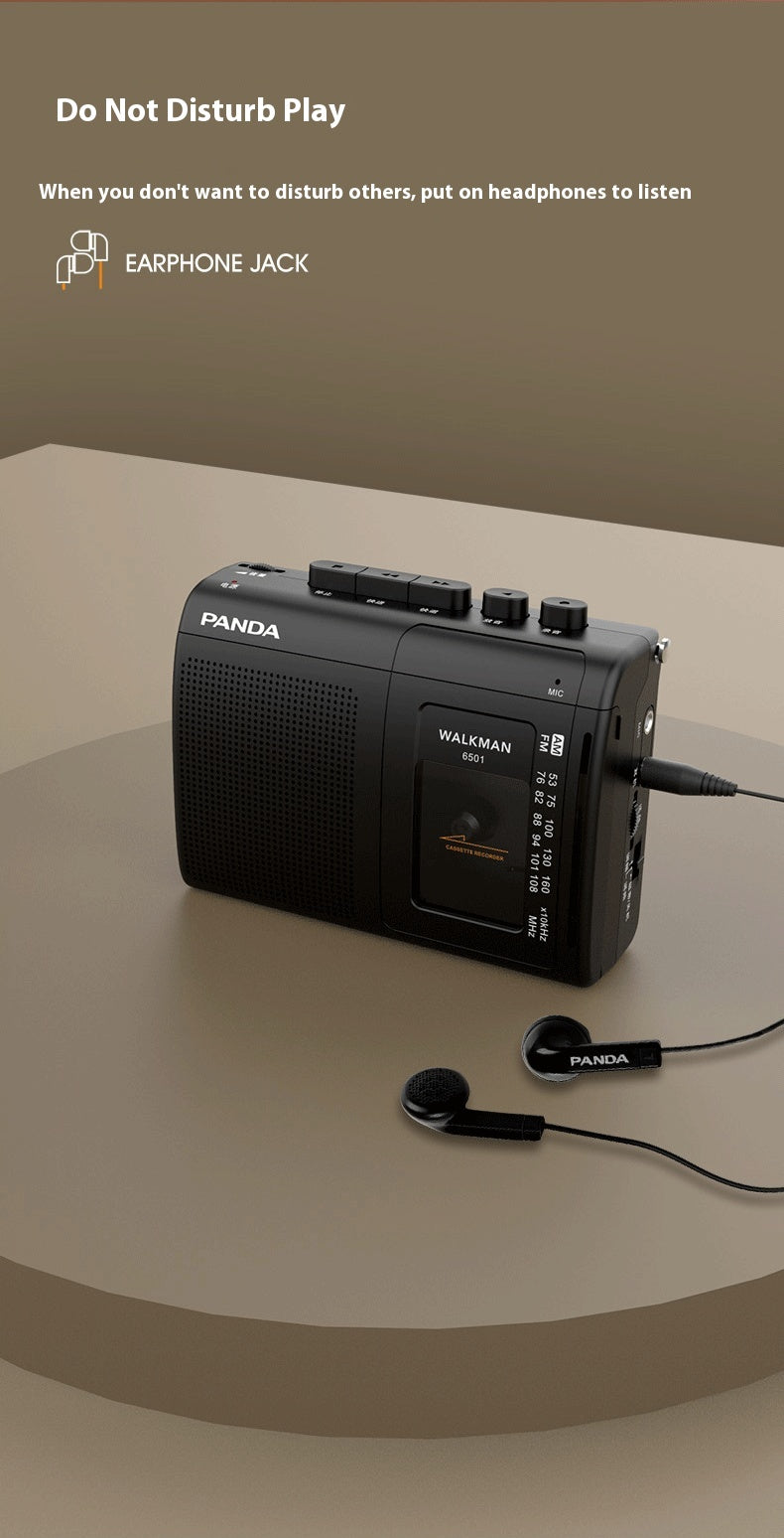 6501 Bande Walkman Enregistrement et lecture de radio FM