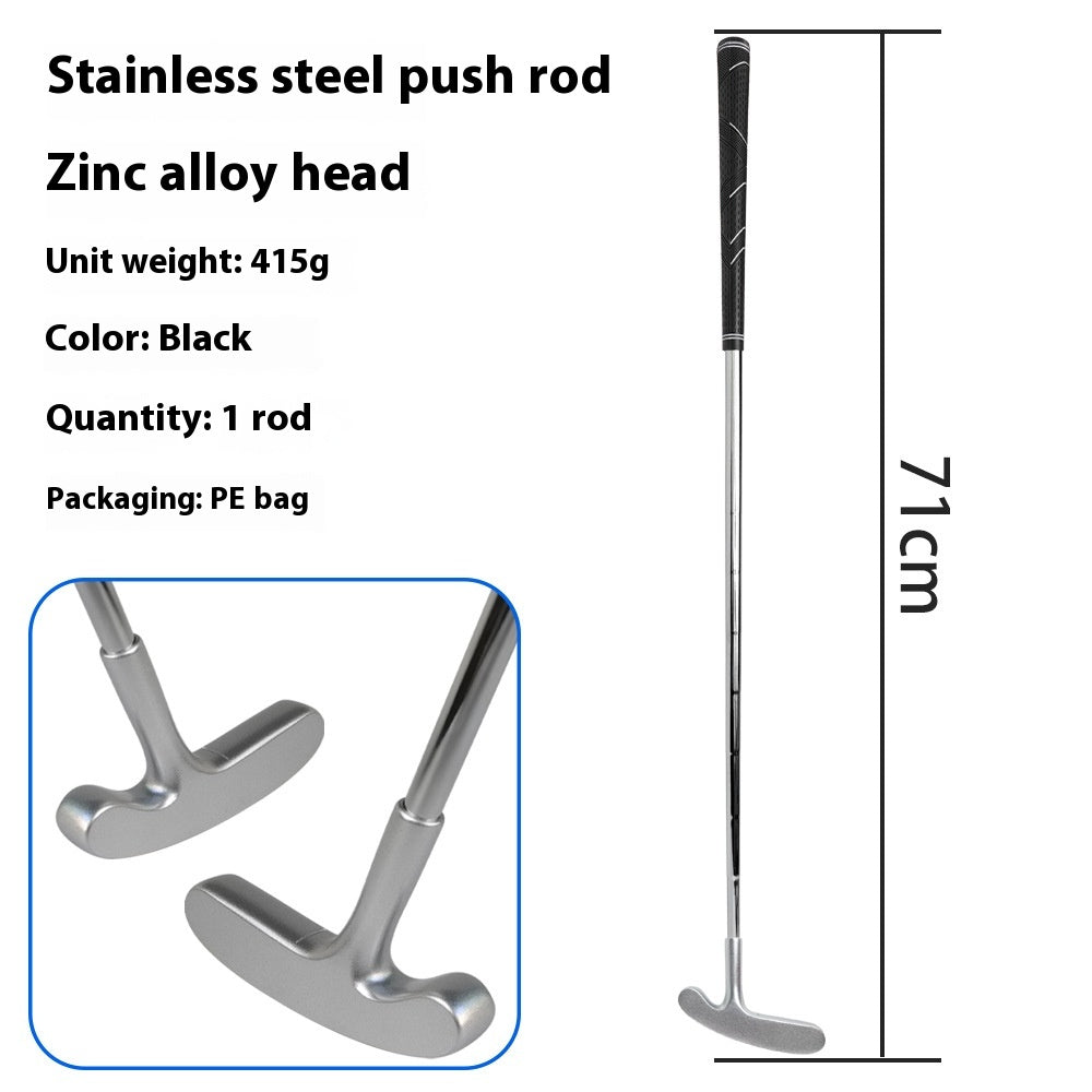 Golf Putting Rod Acier inoxydable Club Manche double face partagée