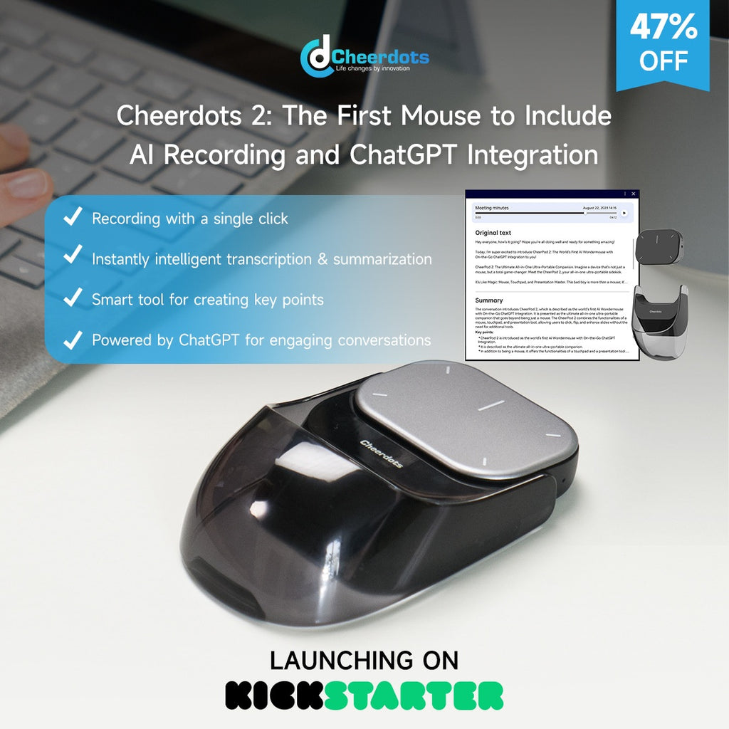 Charge sans fil Smart Split Air Mouse
