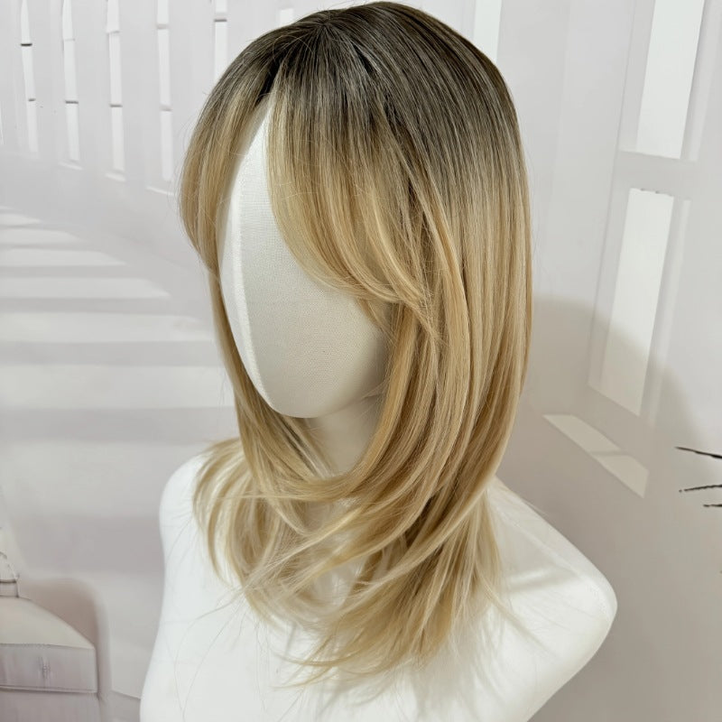Capuchon droit moyen en dentelle fashionable