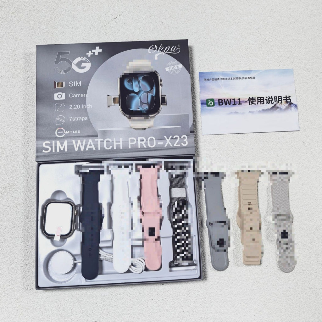 Smartwatch Multi-Strap Kit avec charge magnétique