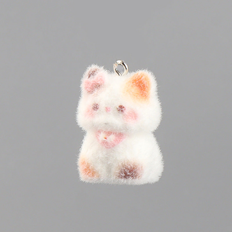 Pendentif porte-clés 3D Kitty bricolage