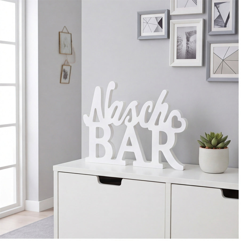Nasch Bar - Affichage de table – Support pratique pour la présentation – Party Deco