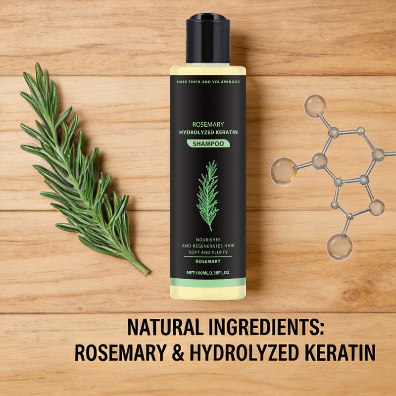 Shampooing à base de plantes de romarin