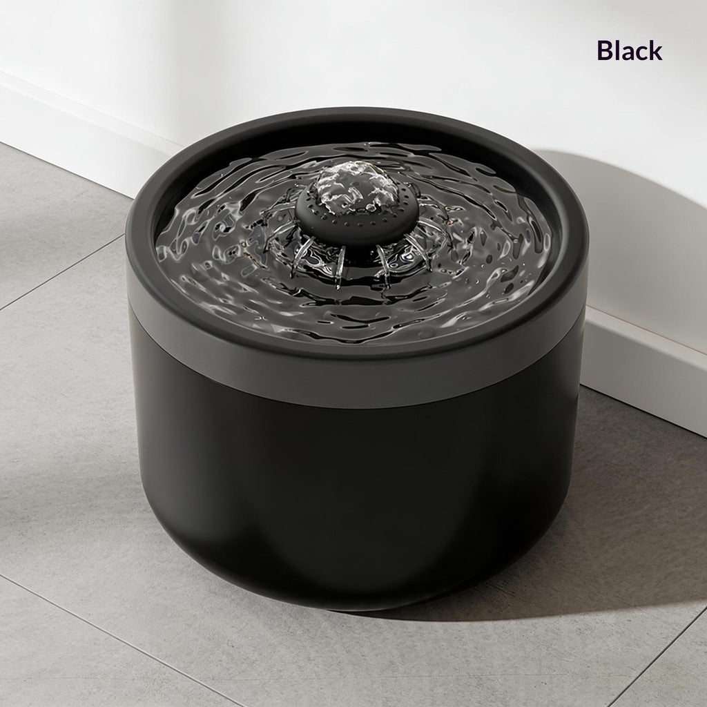 Filtrage automatique Fontaine d'eau pour animaux de compagnie circulant
