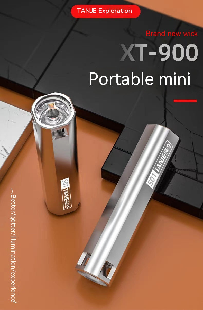 Forte lumière rechargeable auto-défense longue portée